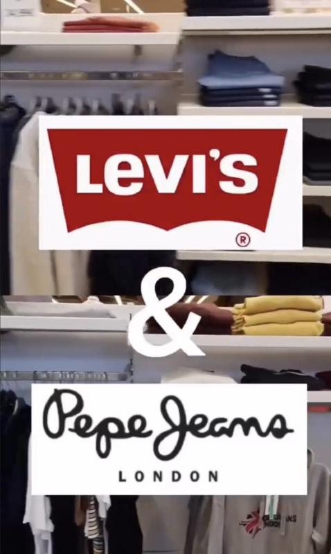 Lévis et Pepe Jeans